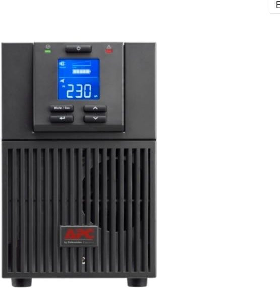 APC Easy UPS On-Line USV Tower 2000 VA 1800 Watt Schwarz - Bild 1