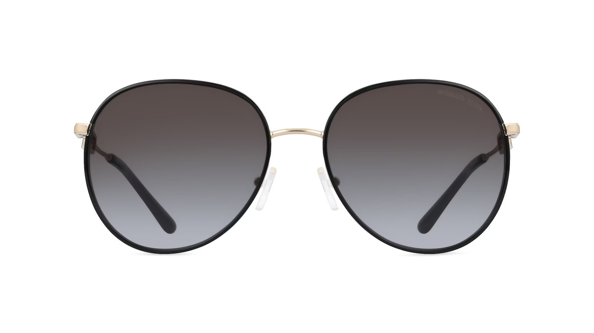 Michael Kors MK1128J Sonnenbrille Vollrand, Rund, Metall, Damen, gold - Bild 1