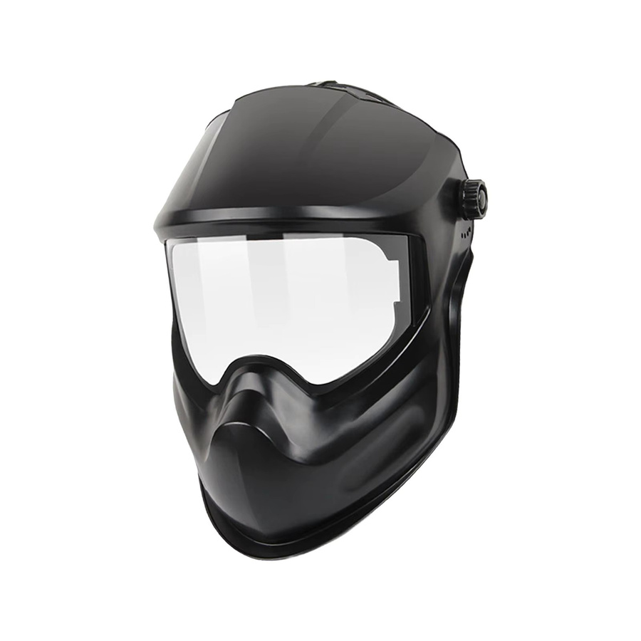 Schweißermaske mit verstellbarer Kappe als Schweißhelm für Lichtbogen- und Elektroschweißen in Schwarz - Bild 5