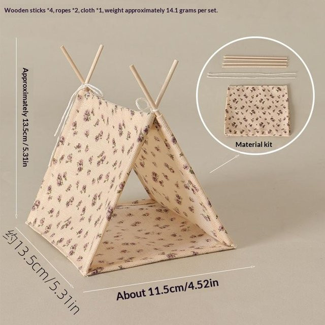 Discover Intime Campingzelt Modell, 1:12er Maßstab, ab 14 Jahren - Bild 1