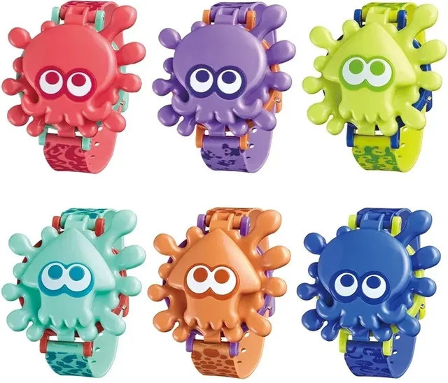 Bandai Digitaluhr, Splatoon, Kunststoff, Kinder, Bunt - Bild 1