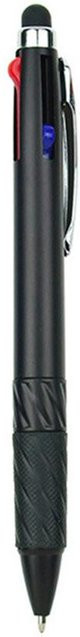 LEYIN 4er Set Multifunktions-Stylus-Kugelschreiber mit 0,7mm Spitze in Rot, Blau und Schwarz - Bild 1