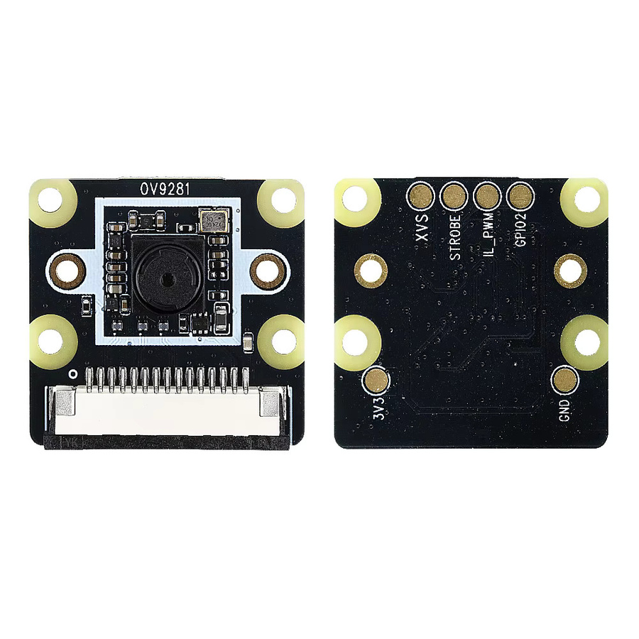 OV9281 Kameramodul für Raspberry Pi 5 4 4B 3B+ Zero 2 W, 1MP Global Shutter, 1280x800, 120 FPS, Schwarz-Weiß, 79-160 Grad - Bild 3