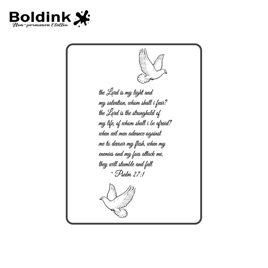 BOLDINK Tattoo-Aufkleber, Unisex - Bild 2