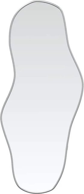 vidaXL Wandspiegel in Silber mit minimalistischer Ästhetik, B: 90 cm, H: 40 cm - Bild 1