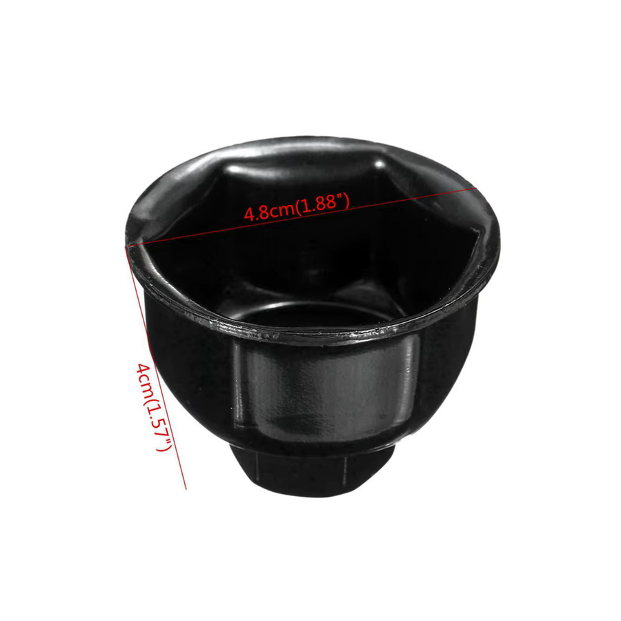 Binoax Ölfilter-Steckschlüssel Set in Schwarz mit 27mm, 32mm und 36mm für BMW, Audi und VW - Bild 2