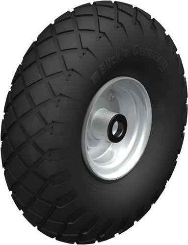 Blickle Rad-Luftreifen P 302/20-75R in Schwarz mit Stahlfelge, Durchmesser: 300 mm, Tragfähigkeit: 180 kg - Bild 1