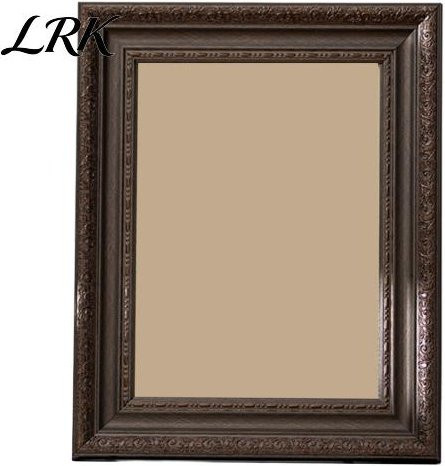 Vintage Bilderrahmen Liruikang in Braun mit Acrylfront für A4 Fotos, Retro Dekoration für Tischplatte - Bild 1