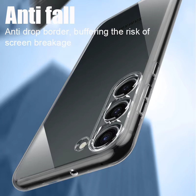 Ultradünne transparente Silikon Handyhülle für Samsung Galaxy S25 S24 S23 S26 Plus S22 Ultra S21 Fe S25 Edge A17 A37 A57 Soft Case - Bild 3