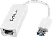 StarTech.com USB 3.0 auf Gigabit Ethernet LAN Adapter in Weiß (USB31000SW) - Bild 1