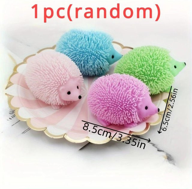 BC Pet Supplies Igel Knetball, Puppe, Glitzer, Sensorisches Fidget Spielzeug - Bild 1