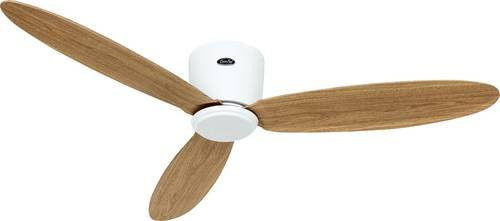 CasaFan ECO PLANO II 132 WE-EN WiFi Deckenventilator in Weiß mit Fernbedienung, App-Steuerung und Timer - Bild 1