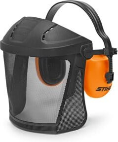 STIHL Gesichts- und Gehörschutz FUNCTION GPA 24 in Schwarz mit Nylongitter - Bild 1