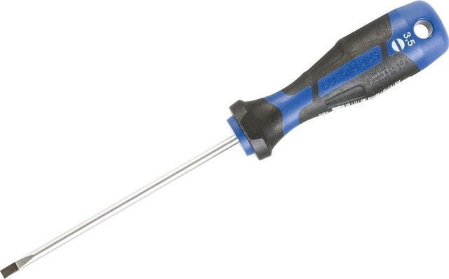LUX-TOOLS Schraubendreher Schlitz blau SL 3,5 mm x 100 mm - Bild 1