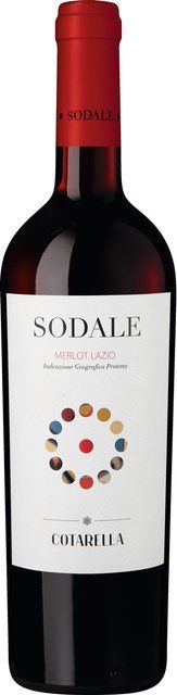 Sodale Merlot Rotwein, Latium, 2023, 0,75 l - Bild 1
