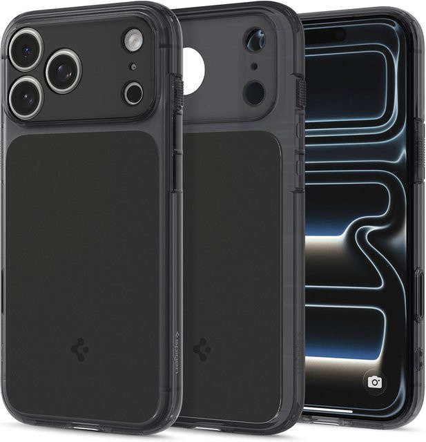 Spigen Ultra Hybrid T MagSafe Schutzhülle für Apple iPhone 18 Pro Max und iPhone 17 Pro Max, Matt Schwarz - Bild 1