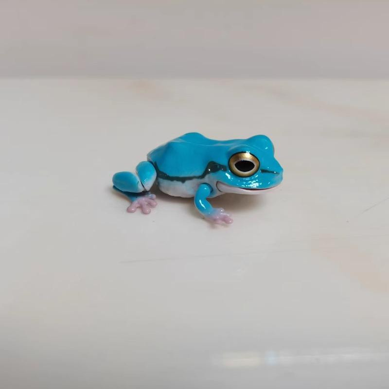 BANDAI Biologische Enzyklopädie Gashapon Japanischer Laubfrosch Tierfiguren - Bild 1