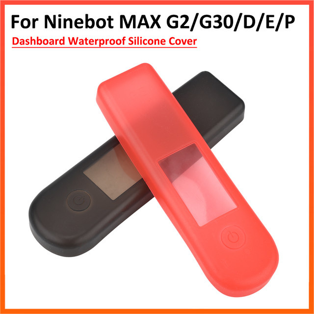 Wasserdichte Silikonhülle für Segway Elektroroller Display-Gehäuse in Rot für Modelle Max G2 G30 G30L G65 - Bild 1