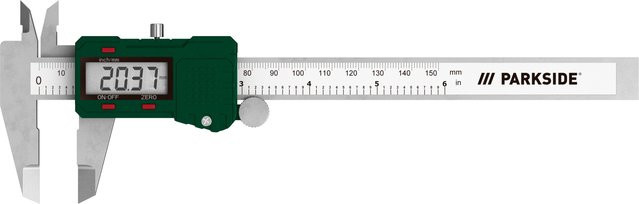 Parkside Digitaler Messschieber PMCD A1 und Digitaler Winkelmesser PWSD A1 Set - Bild 1