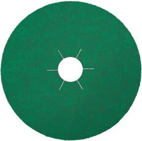 Klingspor Fiberschleifscheibe Zk CS570 für Winkelschleifer, Durchmesser: 115 mm, Körnung: 36, Farbe: Grün - Bild 1