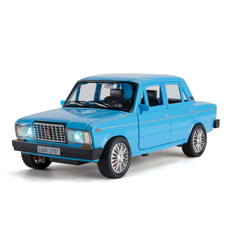Muwanzhi LADA 2107 Legierungsauto, 1:18, Metall, mit Licht und Ton - Bild 2