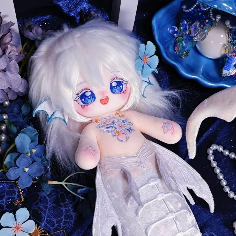 LISM Paseidon Bai Aixing Anime-Puppe, Plüsch / Textil, 20cm - Bild 4