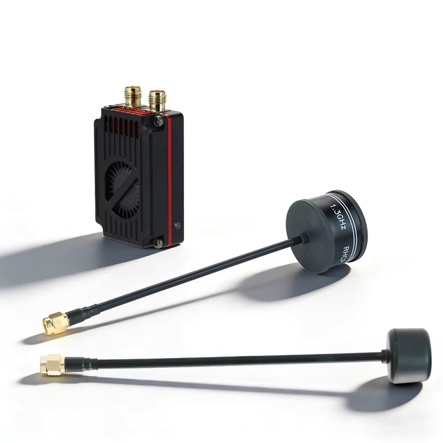 RUSHFPV Dual Band 4W VTX Hochleistungs-Video-Audio-Sendermodul mit SMA-Antenne in Schwarz für Langstrecken-FPV-Drohnen - Bild 2