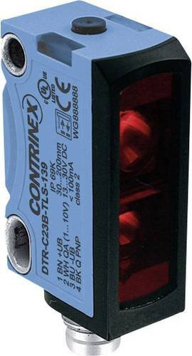 Contrinex Abstandssensor DTR-C23PB-TMS-139 in Blau, 24 V/DC, Reichweite max. 80 mm - Bild 1