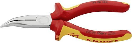 Knipex VDE Flachrundzange 40 Grad gebogen mit Schneide 160 mm - Bild 1