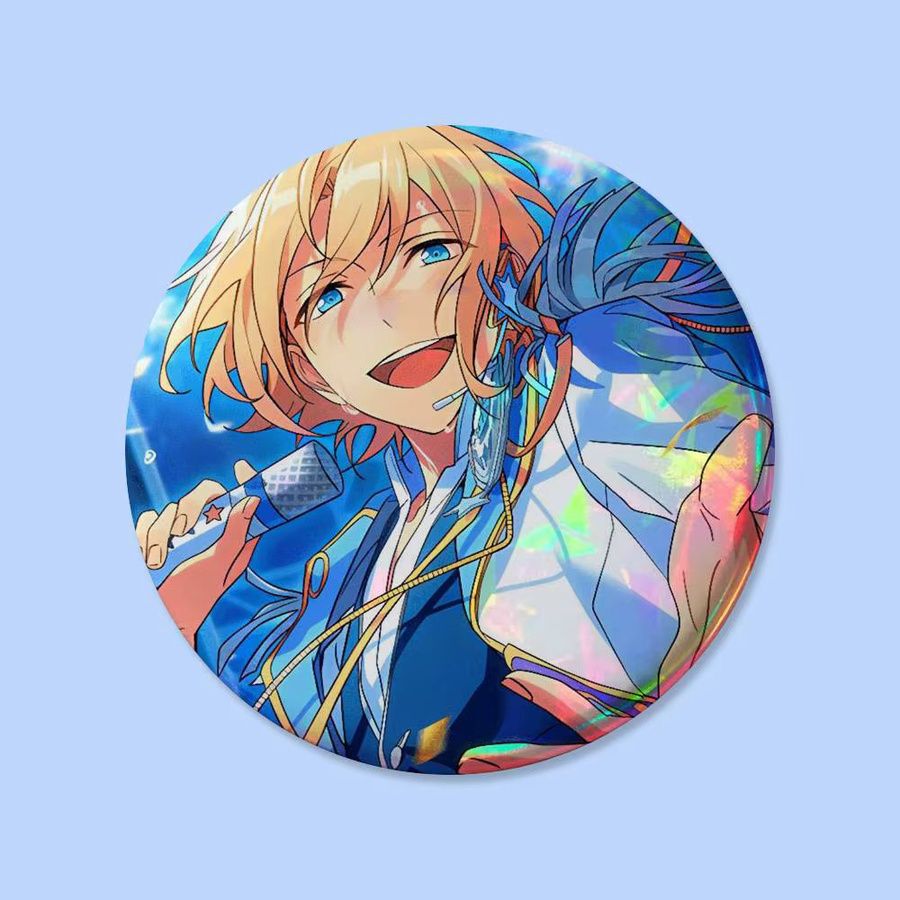 bilibili Ensemble Stars Eichi Tenshouin Spiel-Abzeichen, Pin-Brosche-Anstecker, 1-teiliges Set - Bild 4