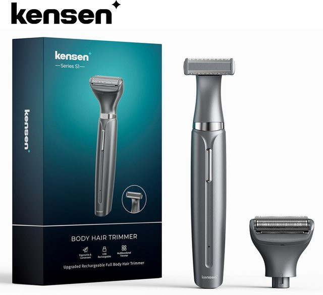 KENSEN S1 Elektrischer Haarschneider und Körperrasierer für Herren, 2-in-1 - Bild 1
