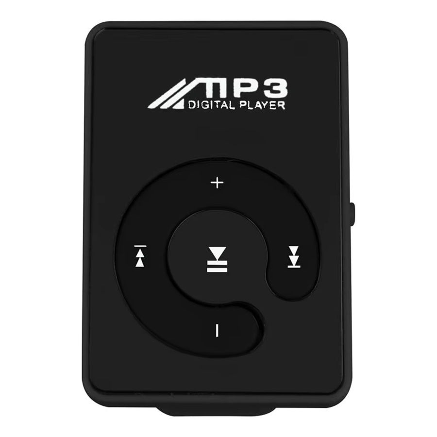 occkic Tragbarer Mini-Clip-MP3-Player in Schwarz mit HiFi-Sound und SD-TF-Kartenunterstützung für Outdoor-Sport - Bild 4