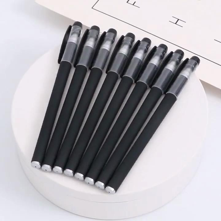 20-teiliges Set schwarze Gelstifte mit 0,5 mm Spitze für geschmeidiges Schreiben - Bild 3