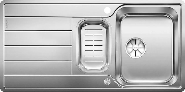 Blanco Einbauspüle Classimo S-IF mit Abtropffläche aus Edelstahl in Silver gebürstet - Bild 1