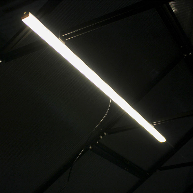 Vitavia LED Lichtleiste linear in Silber, B/T/H: 91,5 x 2,1 x 1,0 cm - Bild 6