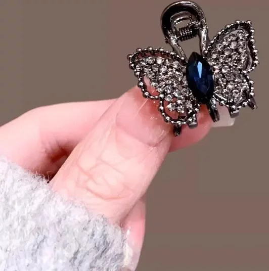 HIYAYZ Haarspange Schmetterling, Strass, Damen - Bild 1