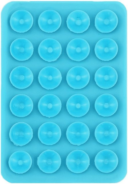 NuoNuotime Multifunktionaler Handy-Saugnapf aus Silikon in Blau mit rutschfester Halterung - Bild 1