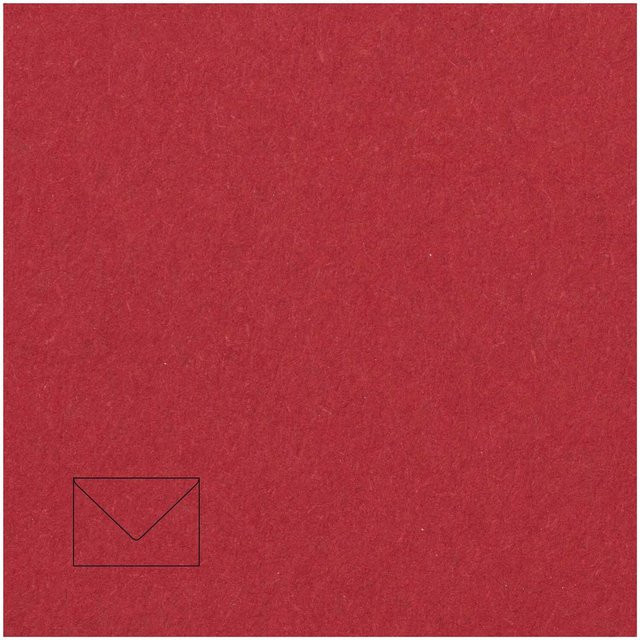 Rico Design Paper Poetry Kuvert Essentials C6 Dunkelrot, 5 Stück - Bild 1