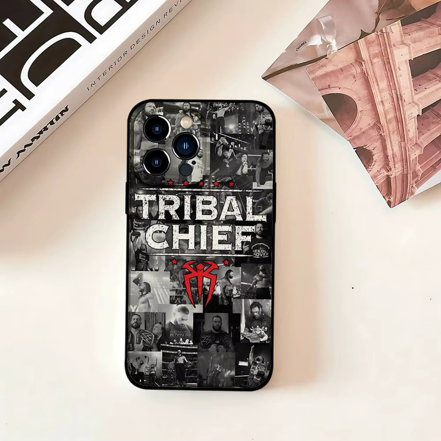 Mesuca Handyhülle My Tribal Chief für iPhone 16 15 14 13 12 11 Pro Max Mini X Xs XR in Schwarz aus Silikon - Bild 5