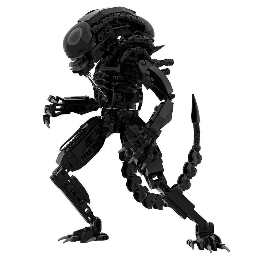 Yiran toy Alien Xenomorph Monster Roboter Zusammenbau 603-teiliges Set - Bild 4