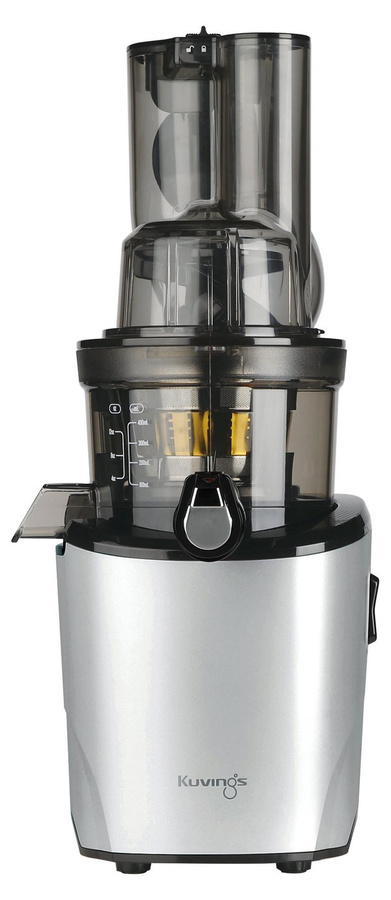 Kuvings REVO830 Slow Juicer Entsafter in Matte Light Silver Schwarz Silber - Bild 1