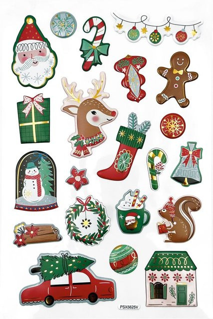 Sticker X-Mas - Bild 1
