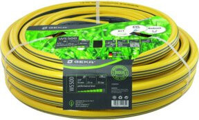 GEKA plus Wasserschlauch WS500 aus PVC, hellblau/schwarz, 3/4 Zoll/19 mm, Länge: 25 m - Bild 1