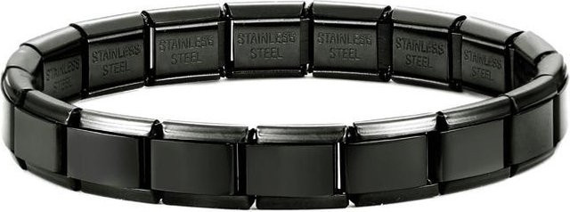 Charm-Armband Edelstahl, 18-teilig, Unisex - Bild 1