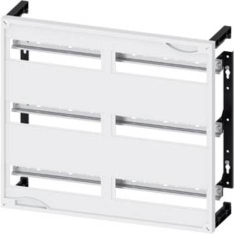 Siemens ALPHA 400/630 DIN Einbausatz für Installationseinbaugeräte in Weiß, Reihenabstand 150mm, Leistungsschalter-Bausatz - Bild 1
