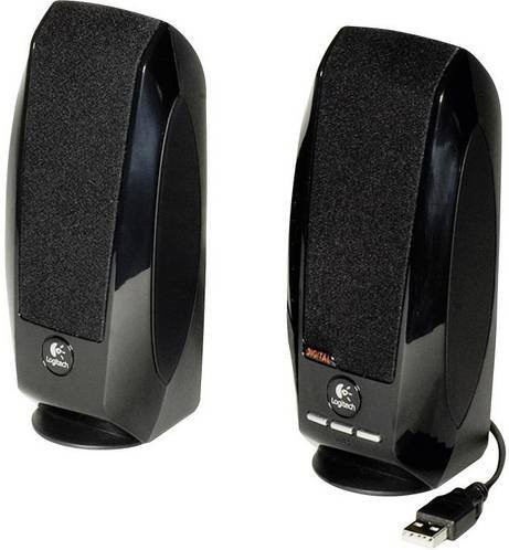 Logitech S-150 2.0 PC-Lautsprecher USB-Digital-Speaker Schwarz 1.2W - Bild 1
