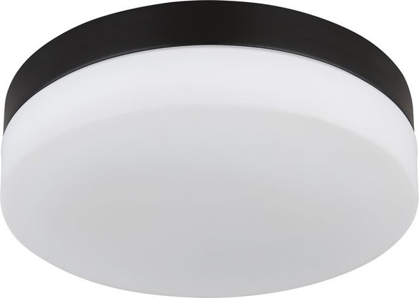 GLOBO Lighting Außenleuchte VRANOS aus Aluminium und Glas in Schwarz matt, IP44, E27