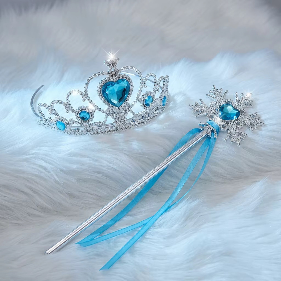 TPMG Prinzessin Kostüm-Set, Mädchen, Blau - Bild 2