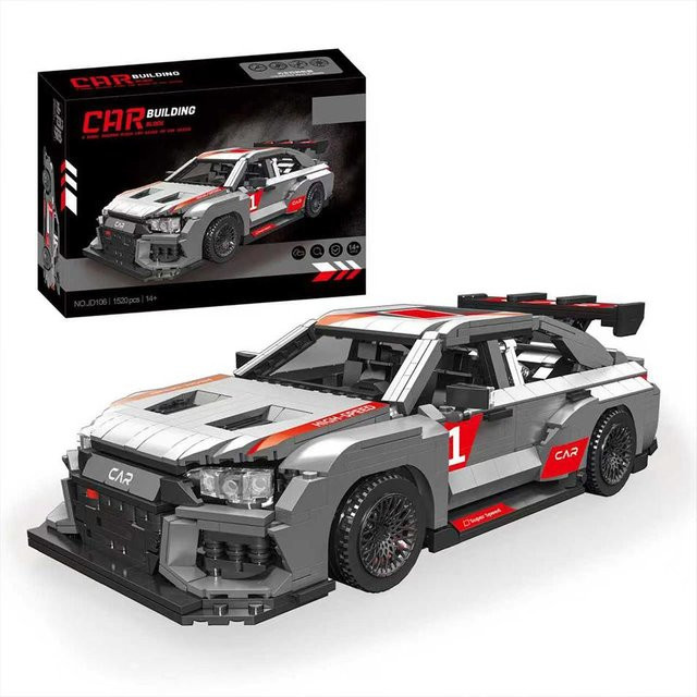 MOC Technische Stadt Speed Racing RS Sportwagen, Bausteine, 1520 Teile, ab 14 Jahren - Bild 1