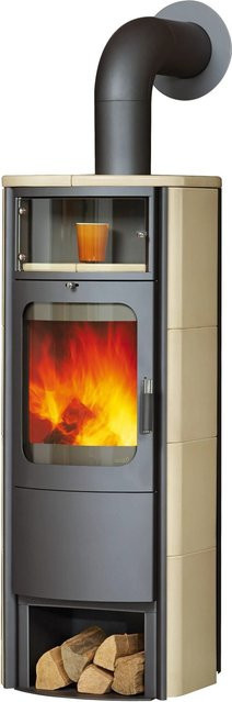 Hark Kachelofen Opera B Grande in Creme mit Automatik und 5 kW Leistung - Bild 1